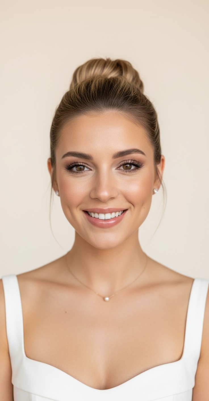 After High Bun For Wedding